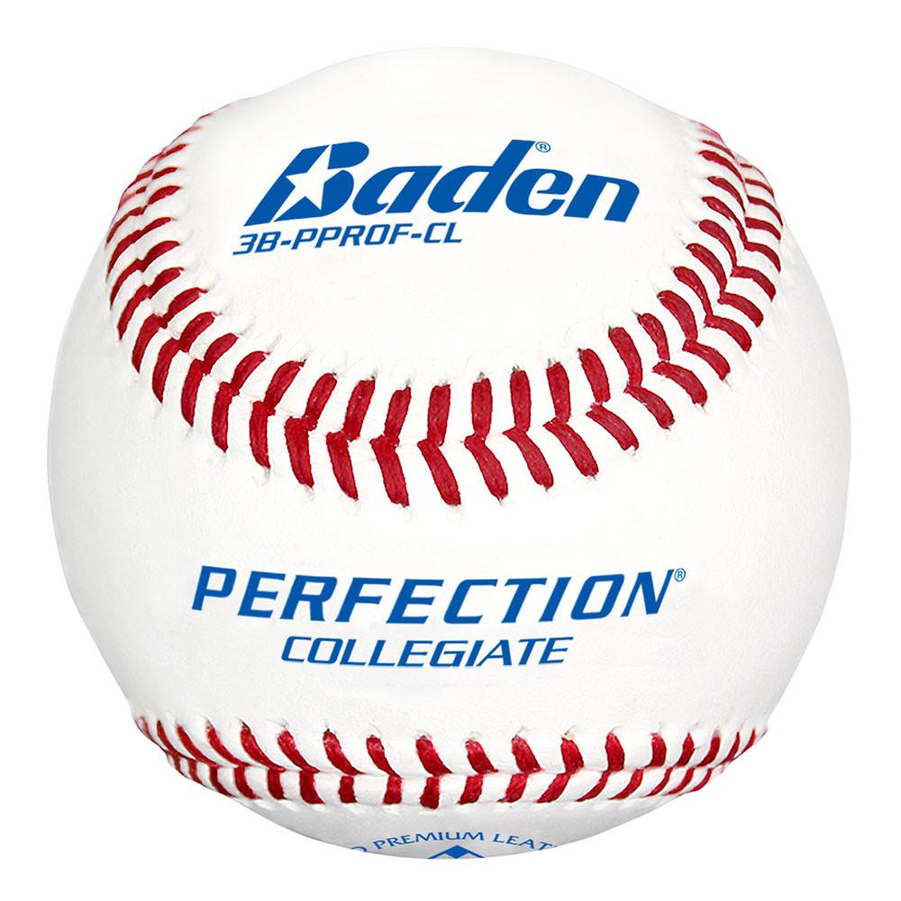 Perfection Collegiate Flat Seam Baseballs 12 Balls (1 Dozen) / 3BPPROF-CL
