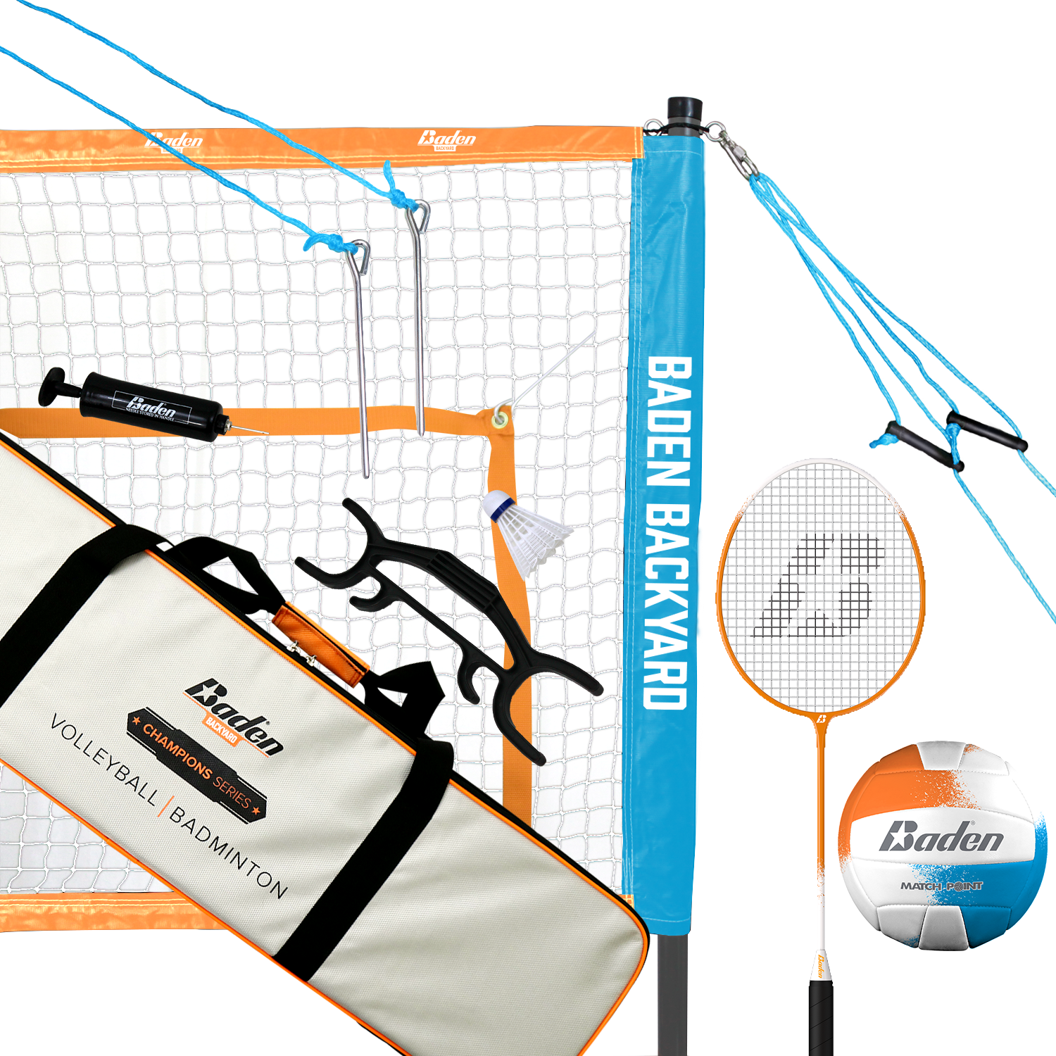 Champions Volleyball & Badminton Set - Thumbnail 2