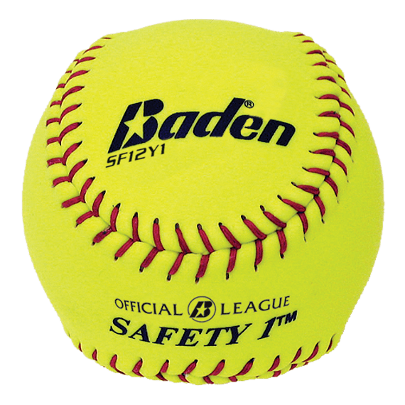 Safety Softballs 12 Balls (1 Dozen) / SF12Y1